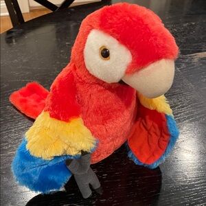 Colorful Plush Parrot Toy